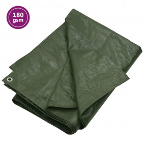 Tarpaulin 0.6 oz/ft 13.1'x19.7' Green HDPE