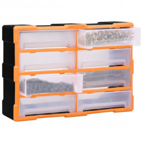 Multi-drawer Organizer with 8 Big Drawers 20.5"x6.3"x14...