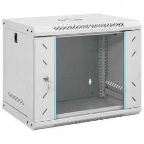 9U Wall Mounted Network Cabinet 19" IP20 20.9"x15.7"x17...