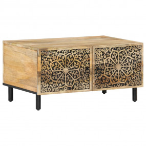 Coffee Table 31.5"x19.7"x15.7" Solid Wood Mango