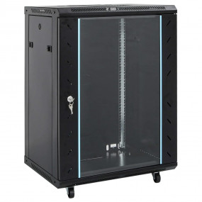 15U Network Cabinet 19" IP20 Black 20.9"x15.7"x31.5"