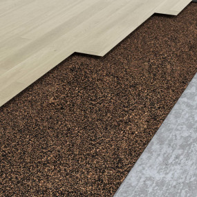 Rubber Cork Roll 39.4"x393.7" 0.08"