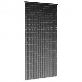 Insect Door Curtain Dark Gray 39.4"x78.7" Bamboo