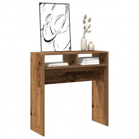 Console Table Old Wood 30.7x11.8x31.5" Engineered Wood