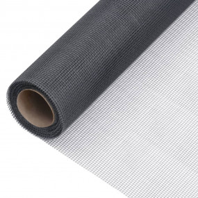 Mesh Screen Fiberglass 44.1x393.7" Grey