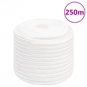 Boat Rope Full White 0.63 " 820.2 ' Polypropylene