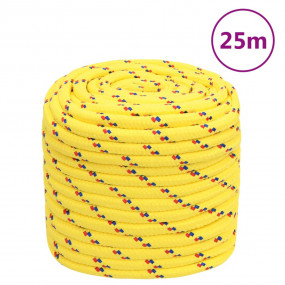 Boat Rope Yellow 0.63 " 82.0 ' Polypropylene