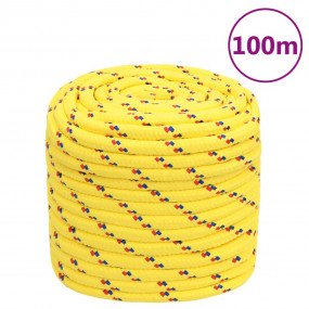 Boat Rope Yellow 0.63 " 328.1 ' Polypropylene