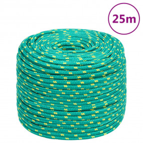 Boat Rope Green 0.24 " 82.0 ' Polypropylene