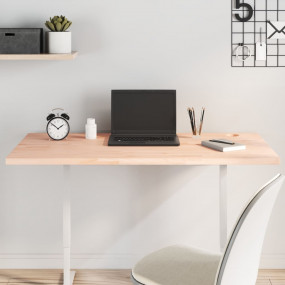 Desk Top 43.3x21.7x1.0" Solid Wood Beech