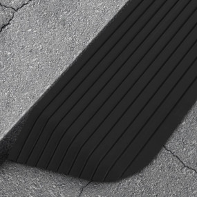 Threshold Ramp 43.3x12.6x1.5" Rubber