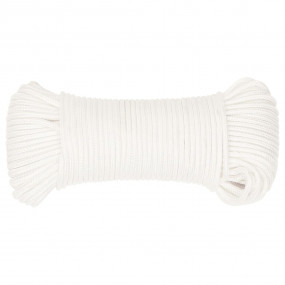 Boat Rope Full White 0.12 " 820.2 ' Polypropylene
