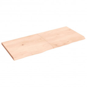 Bathroom Countertop 55.1 x 23.6 x (0.8-1.6) " Untreated...