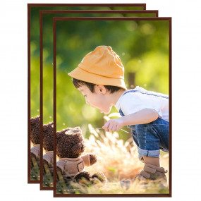 Photo Frames Collage 3 pcs for Wall or Table Bronze 70x...