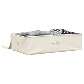 Storage Box Fabric 27.6x15.7x7.1" Cream