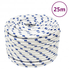 Boat Rope White 0.55 " 82.0 ' Polypropylene