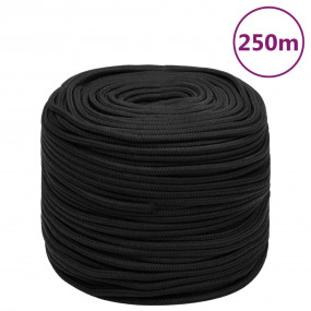 Boat Rope Full Black 0.39 " 820.2 ' Polypropylene