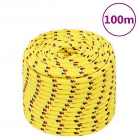 Boat Rope Yellow 0.47 " 328.1 ' Polypropylene