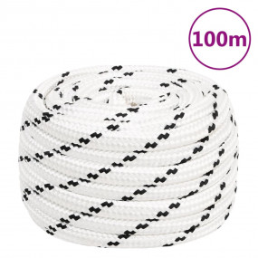 Work Rope White 0.71 " 328.1 ' Polyester
