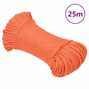 Work Rope Orange 0.24 " 82.0 ' Polypropylene