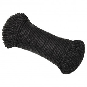 Work Rope Black 0.12 " 82.0 ' Polypropylene