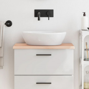 Bathroom Countertop 23.6x15.7x0.8" Untreated Solid Wood