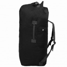 Army-Style Duffel Bag 22.5 gal Black