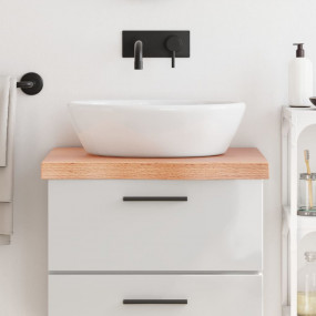 Bathroom Countertop Light Brown 23.6 x 23.6 x (0.8-2.4)...