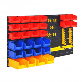 Wall-Mountable Garage Tool Organizer