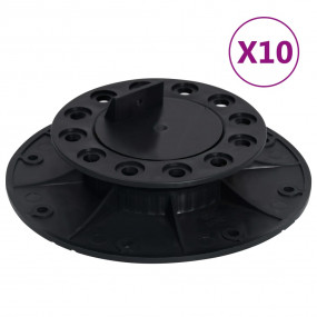 Adjustable Feet for Decking 10 pcs 0.98 - 1.57 "