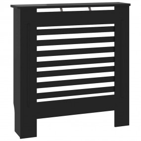 MDF Radiator Cover Black 30.7"