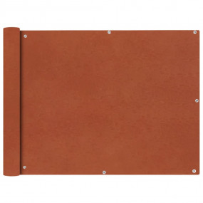Balcony Screen Oxford Fabric 35.4"x236.2"Terracotta
