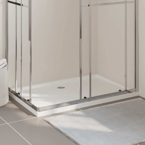 Rectangular ABS Shower Base Tray White 31.5"x47.2"