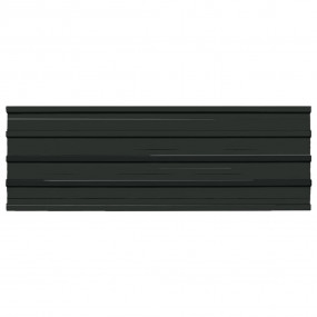 Roof Panels 12 pcs Galvanized Steel Anthracite