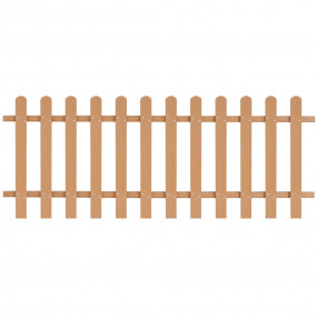 Picket Fence WPC 78.7"x31.5"