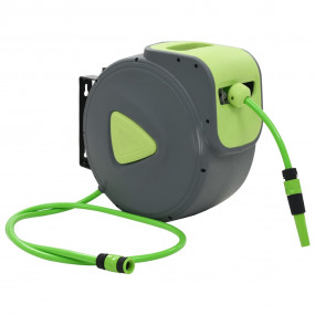 Automatic Retractable Water Hose Reel Wall Mounted 98.4...