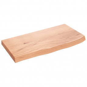 Bathroom Countertop Light Brown 23.6"x11.8"x(0.8"-1.6")...