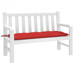 Garden Bench Cushion Red 47.2"x19.7"x2.8" Oxford Fabric