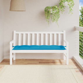 Garden Bench Cushion Light Blue 59.1"x19.7"x2.8" Oxford...