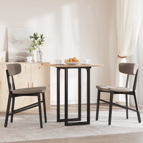 Dining Table Legs O-Frame 31.5"x15.7"x28.7" Steel