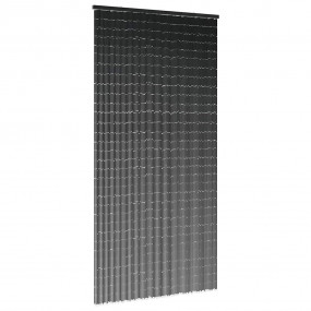 Insect Door Curtain Dark Gray 39.4"x86.6" Bamboo