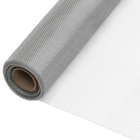 Mesh Screen Stainless Steel 23.6x393.7" Silver