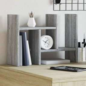 Desk Organizer Grey Sonoma 13.6x6.1x14.0" Engineered wo...