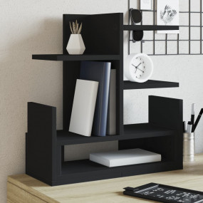 Desk Organizer Black 19.3x7.9x20.7" Engineered wood