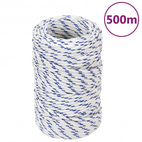 Boat Rope White 0.08 " 1640.4 ' Polypropylene