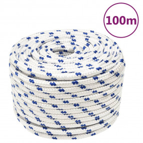 Boat Rope White 0.55 " 328.1 ' Polypropylene
