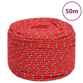 Boat Rope Red 0.24 " 164.0 ' Polypropylene
