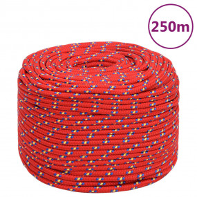 Boat Rope Red 0.24 " 820.2 ' Polypropylene