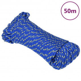 Boat Rope Blue 0.12 " 164.0 ' Polypropylene