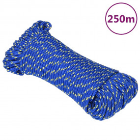 Boat Rope Blue 0.20 " 820.2 ' Polypropylene